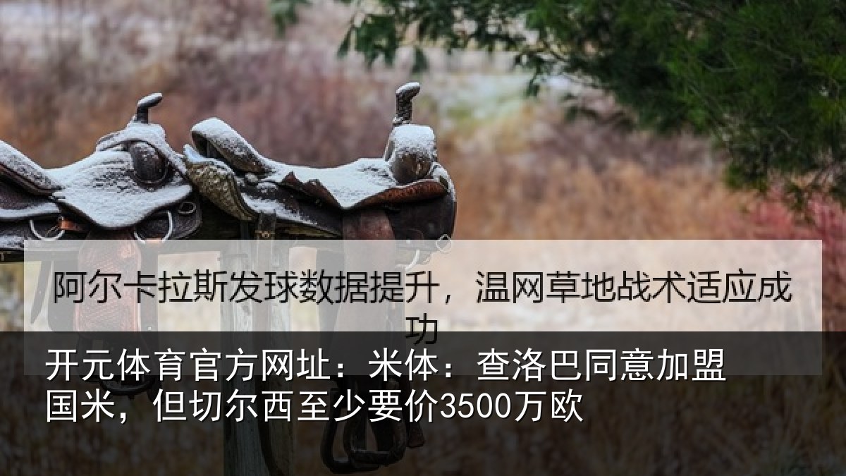 开元体育官方网址:米体:查洛巴同意加盟国米,但切尔西至少要价3500万欧